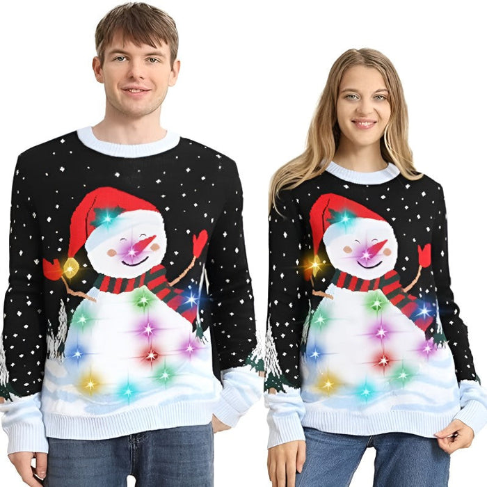 Light Up Ugly Christmas Sweater