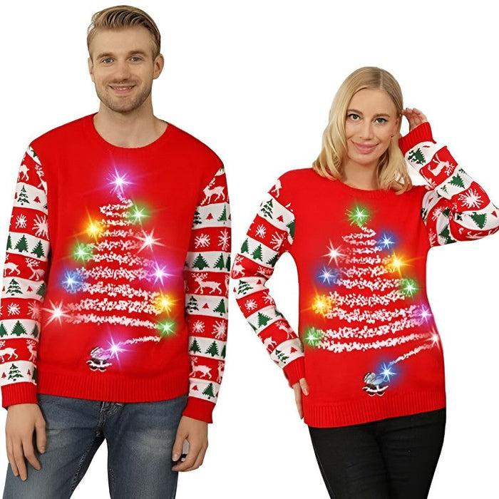 Light Up Ugly Christmas Sweater