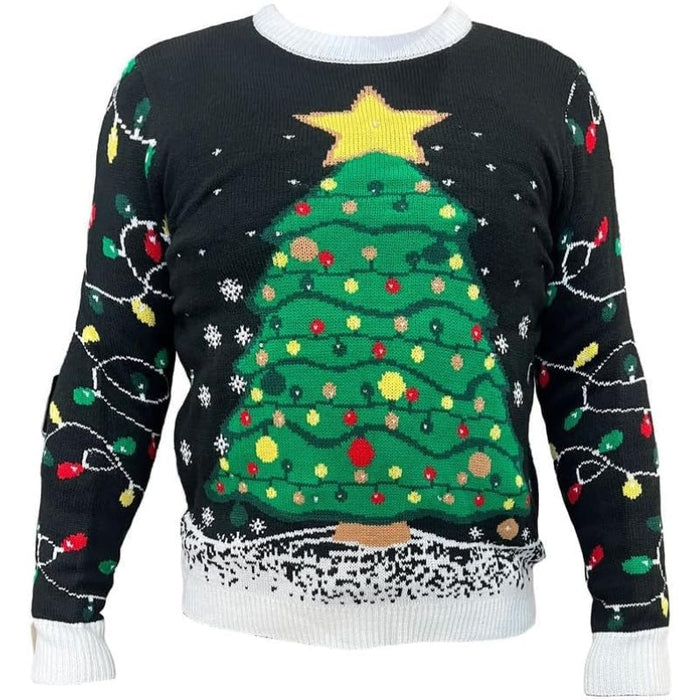 Light Up Ugly Christmas Sweater