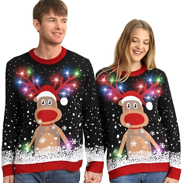 Light Up Ugly Christmas Sweater