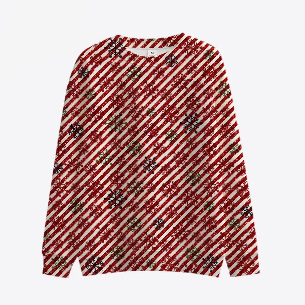 Long Sleeve Printed Pattern Sweaters