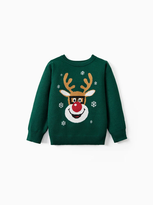 Reindeer Glasses Christmas Sweater