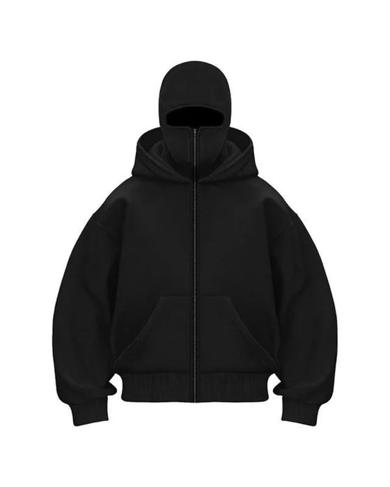 Full Covered Masked Hoodie For Winters