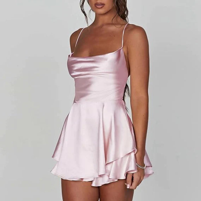 Cami Flounce Dress