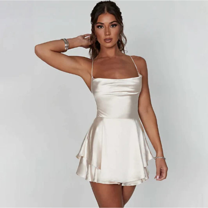 Cami Flounce Dress