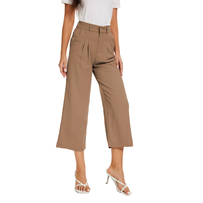 The Effortless Tailored Wide Leg Pants