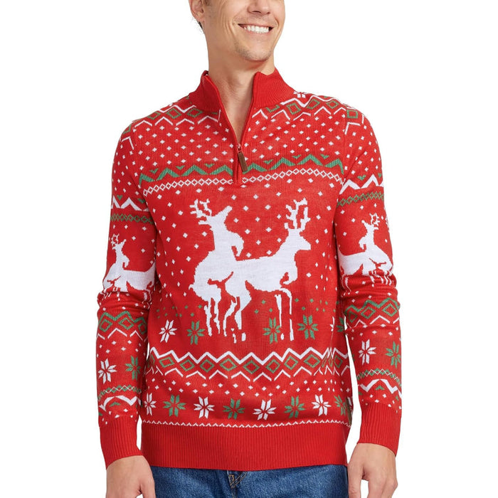 Funny Christmas Holiday Pullover Sweater