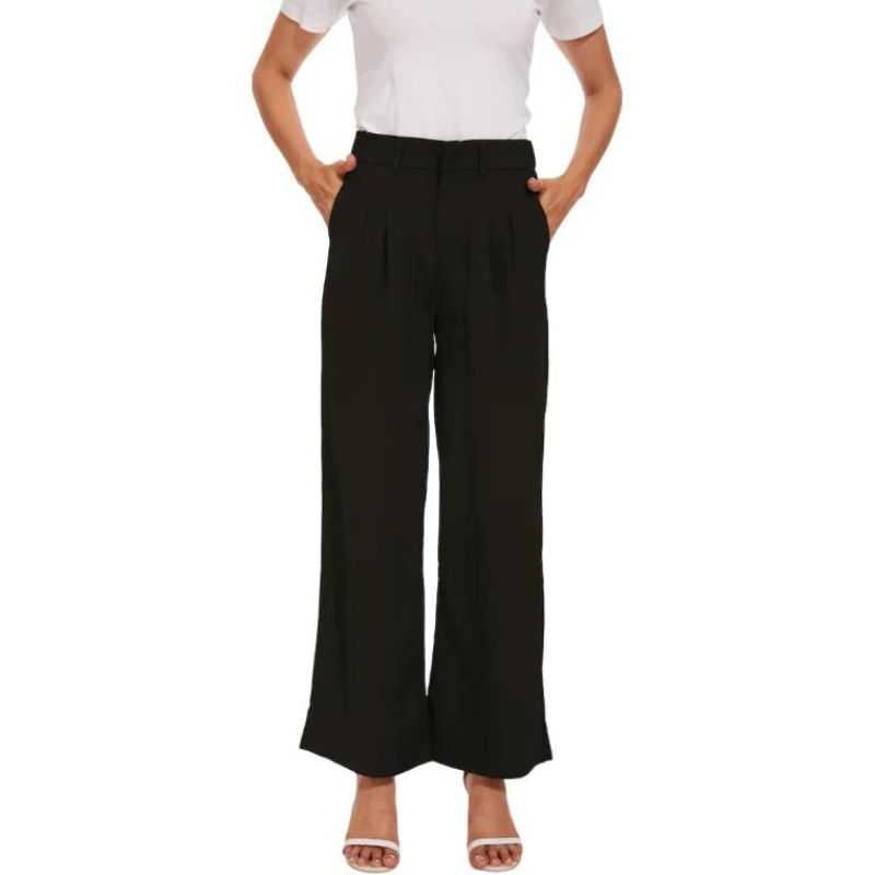 The Effortless Tailored Wide Leg Pants