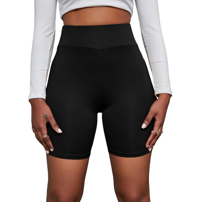 Wideband Solid Biker Short