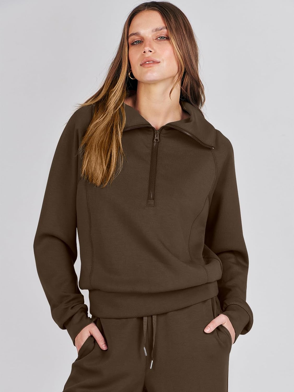 Women Oversized Sweatshirt And Sweatpants Set