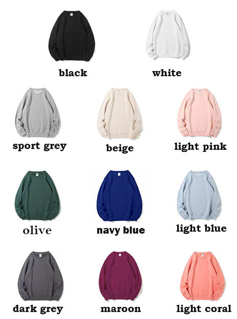 Customizable Cozy Sweatshirt And Hoodie