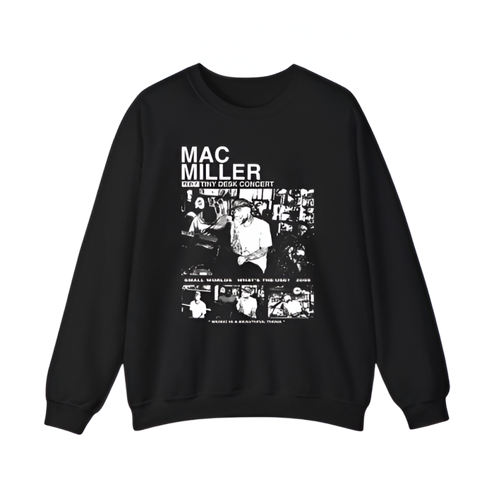 Music Inspired Graphic Sweatshirt For Everyday Style