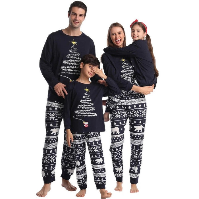 The Christmas Tree Lights Family Pajama Set