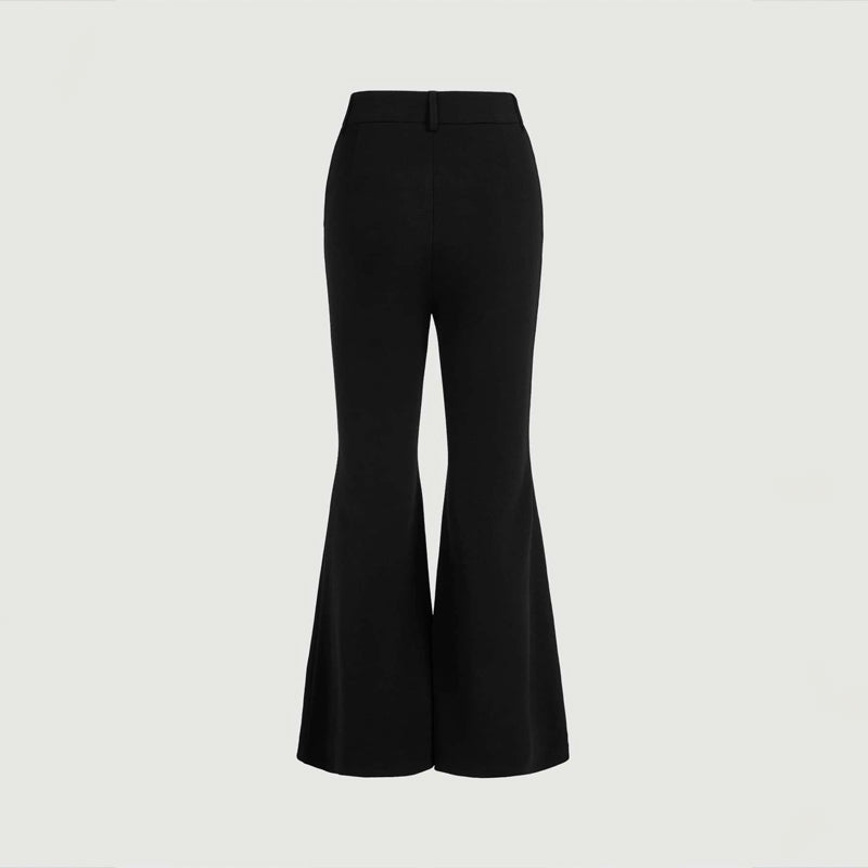 Slight Stretch Flare Leg Pants