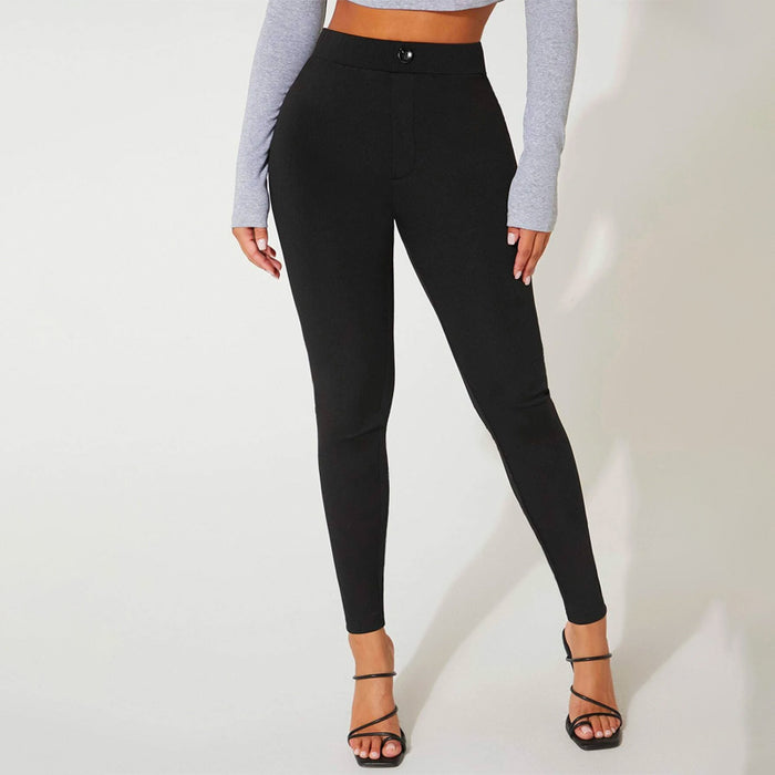 Petite High Waist Skinny Pants