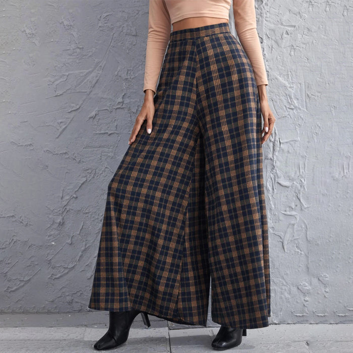 Wide Leg Pants Without Belt