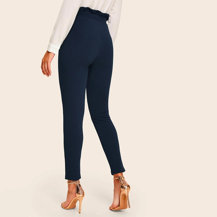 Easy Wear Waist Form Fitted Pants