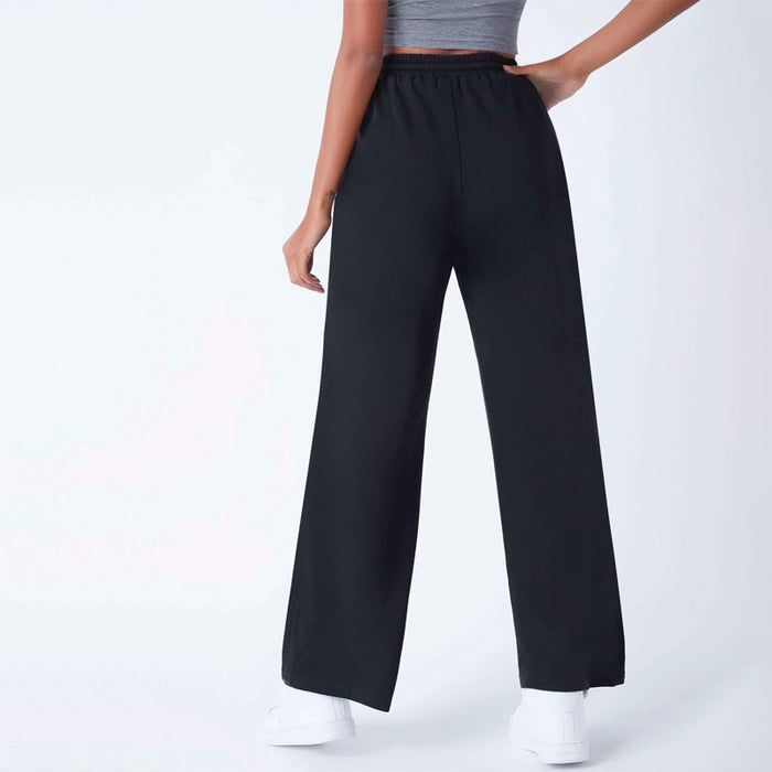 Wide Leg Drawstring Waist Pants