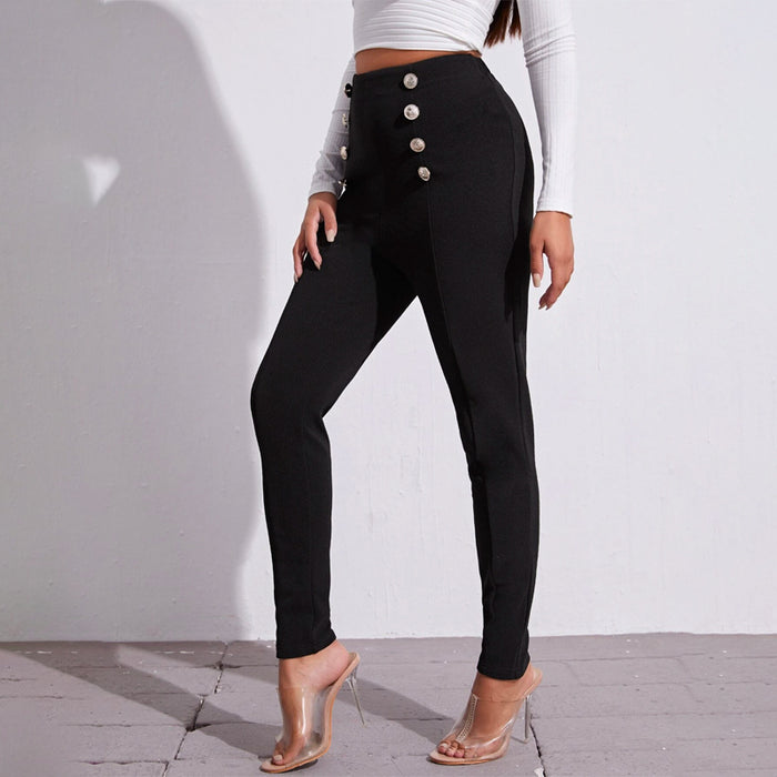 Detailed Loose Fit Stylish Pants