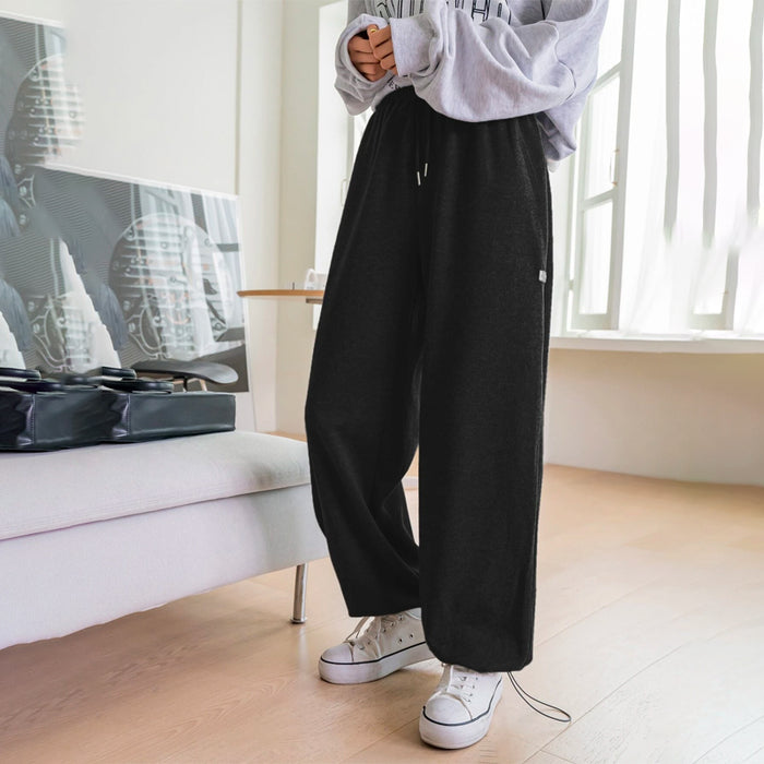 Drawstring High Waist Sweatpants