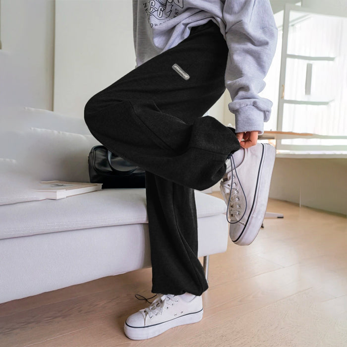 Drawstring High Waist Sweatpants