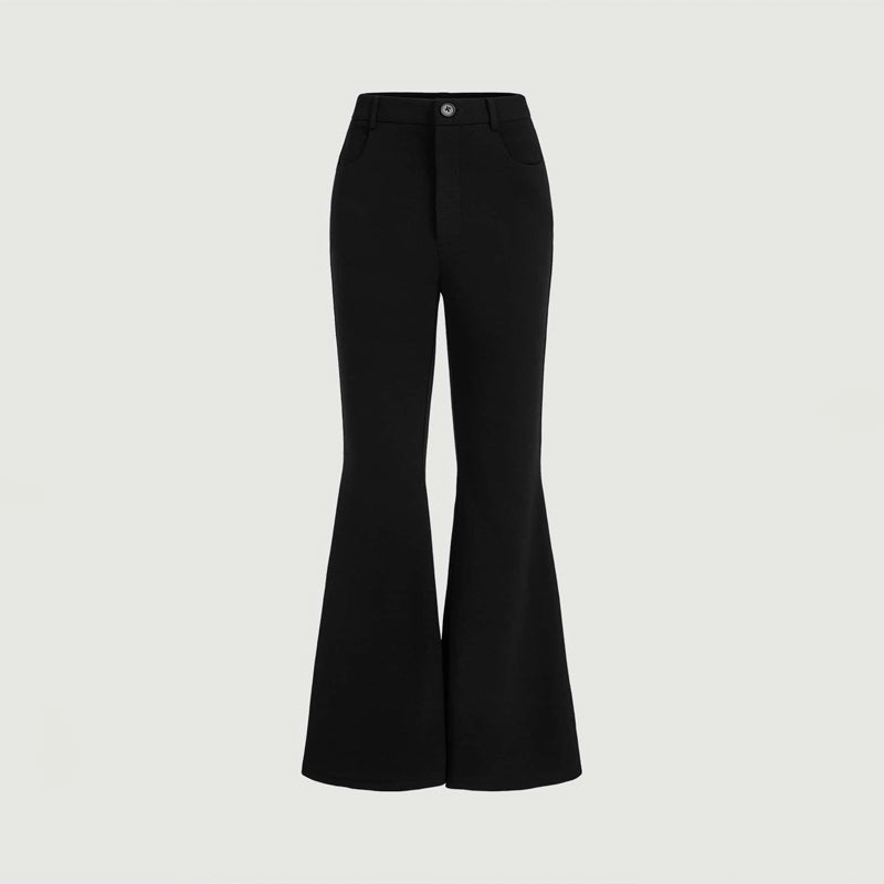 Slight Stretch Flare Leg Pants