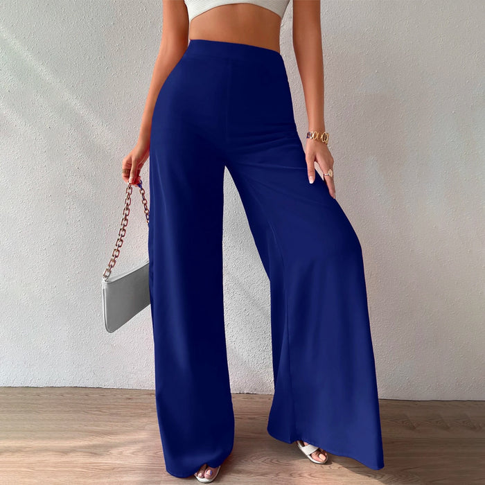 Easy Wear High Waist Wide Leg Pants