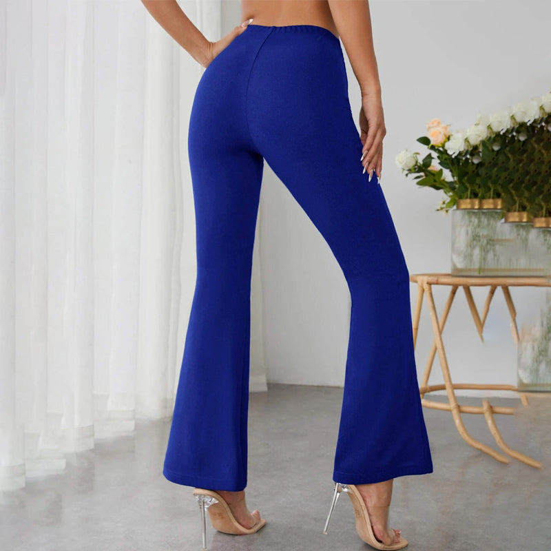 Easy Wear High Waist Slight Stretch Pants