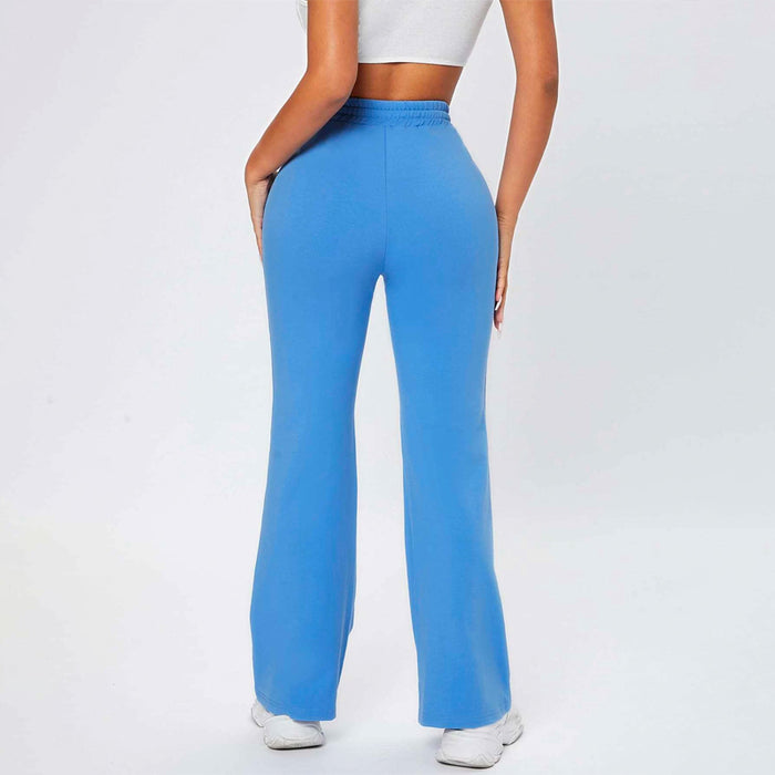 Solid Drawstring Waist Petite Sweatpants