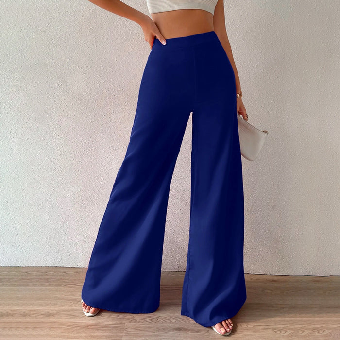 Easy Wear High Waist Wide Leg Pants