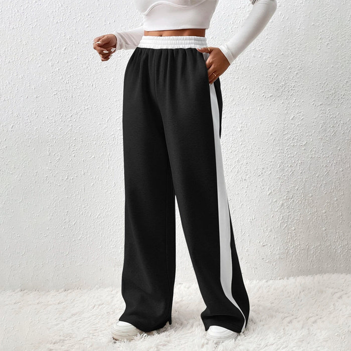 Contrast Side Seam Sweatpants