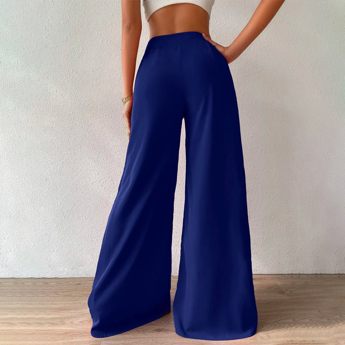 Easy Wear High Waist Wide Leg Pants