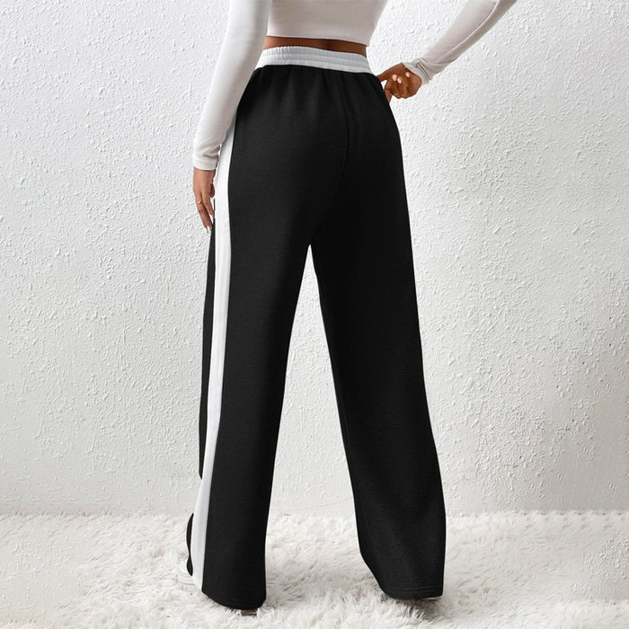 Contrast Side Seam Sweatpants