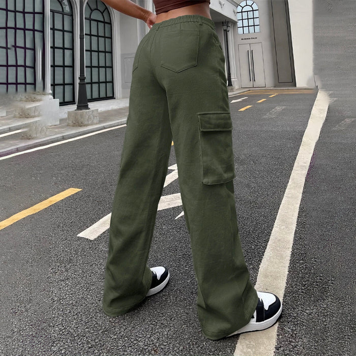 Flap Pocket Side Cargo Pants