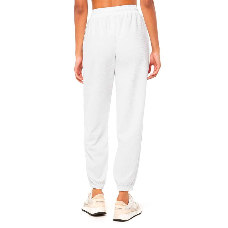 Solid Drawstring Waist Joggers Sweat Pants