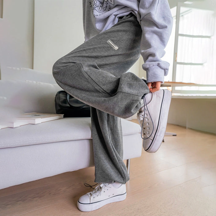 Drawstring High Waist Sweatpants