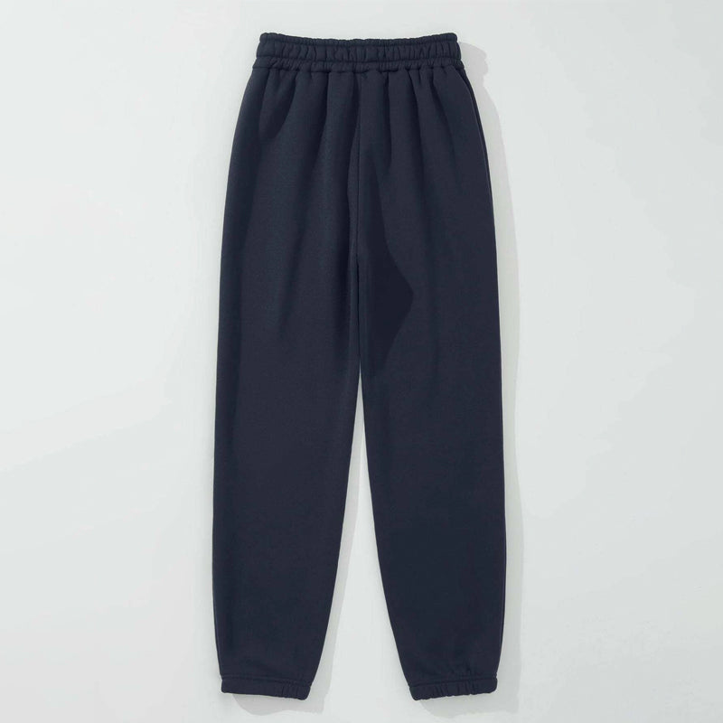 Letter Graphic Thermal Lined Sweatpants