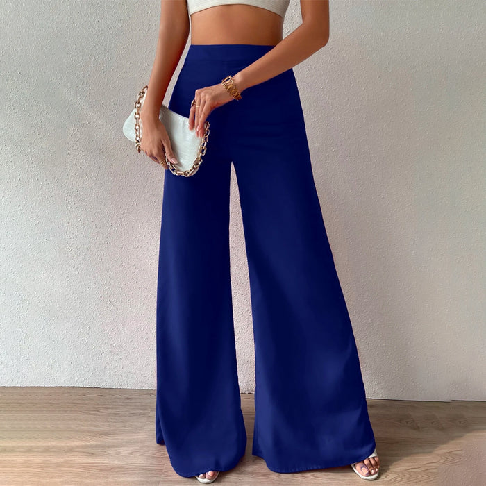 Easy Wear High Waist Wide Leg Pants