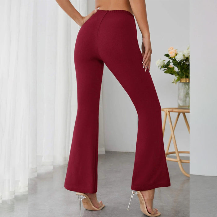 Easy Wear High Waist Slight Stretch Pants