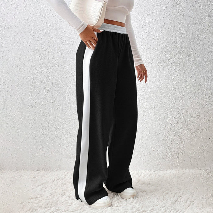 Contrast Side Seam Sweatpants