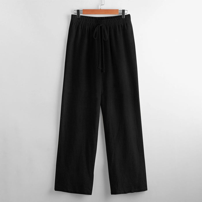 Knot Waist Palazzo Pants