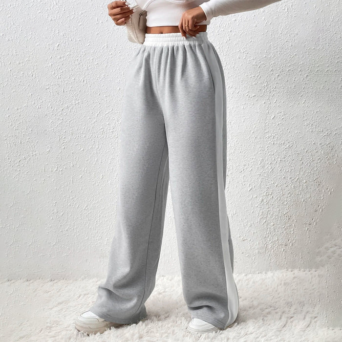 Contrast Side Seam Sweatpants