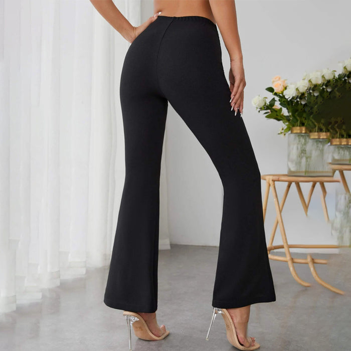 Easy Wear High Waist Slight Stretch Pants