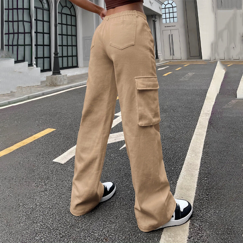 Flap Pocket Side Cargo Pants