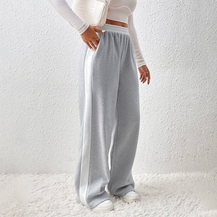 Contrast Side Seam Sweatpants