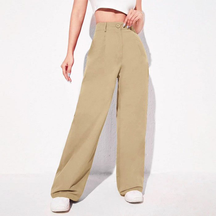 Easywear Solid Wide Leg Pants