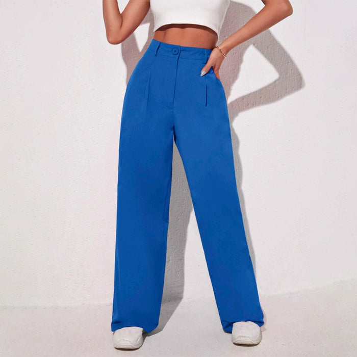 Easywear Solid Wide Leg Pants