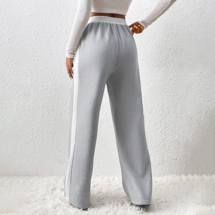 Contrast Side Seam Sweatpants