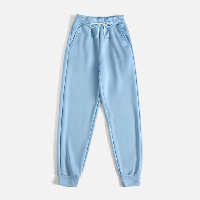 Slant Pocket Drawstring Sweatpants