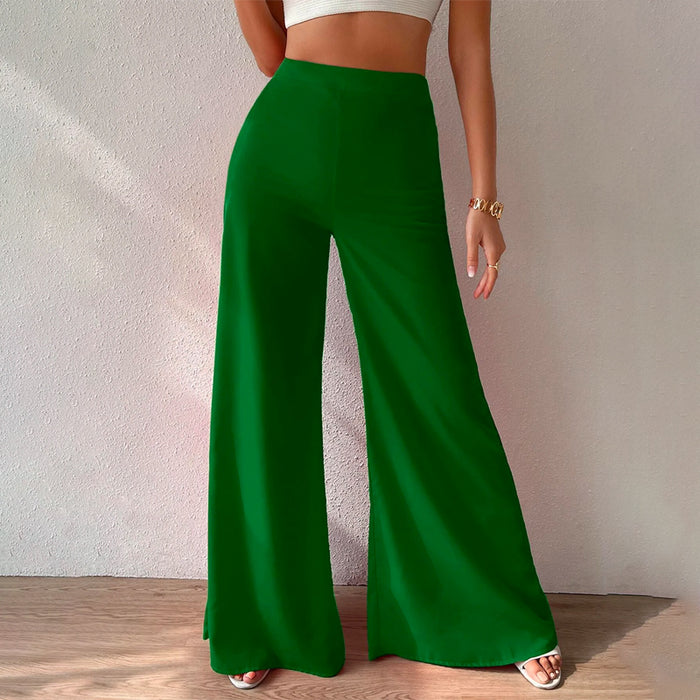 Easy Wear High Waist Wide Leg Pants